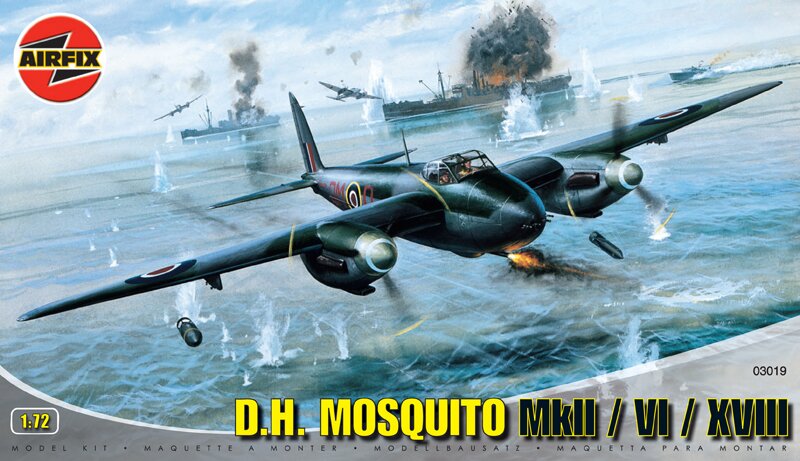 модель САМОЛЕТ MOSQUITO FBV1